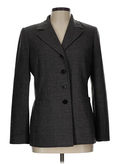 Pre-owned Kasper Blazer Jacket In Gray