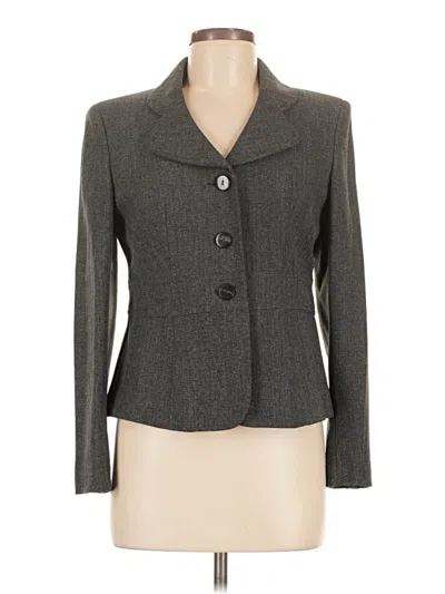 Pre-owned Kasper Blazer Jacket In Gray