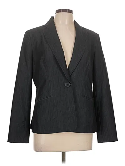 Pre-owned Kasper Blazer Jacket In Gray