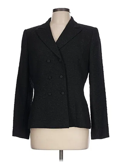Pre-owned Kasper Blazer Jacket In Gray