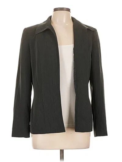 Pre-owned Kasper Blazer Jacket In Gray