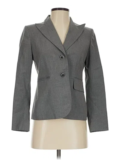 Pre-owned Kasper Blazer Jacket In Gray