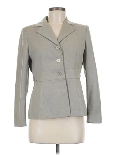 Pre-owned Kasper Blazer Jacket In Gray