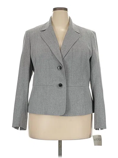 Kasper Blazer Jacket In Gray