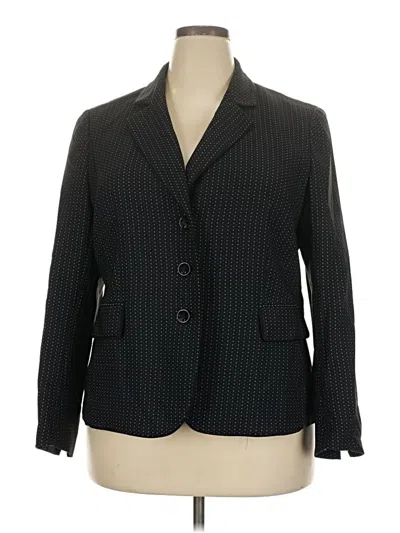 Pre-owned Kasper Blazer Jacket In Gray
