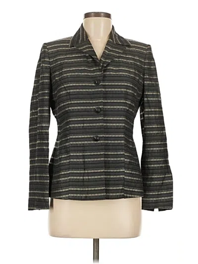 Pre-owned Kasper Blazer Jacket In Gray