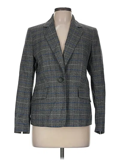 Pre-owned Kasper Blazer Jacket In Gray
