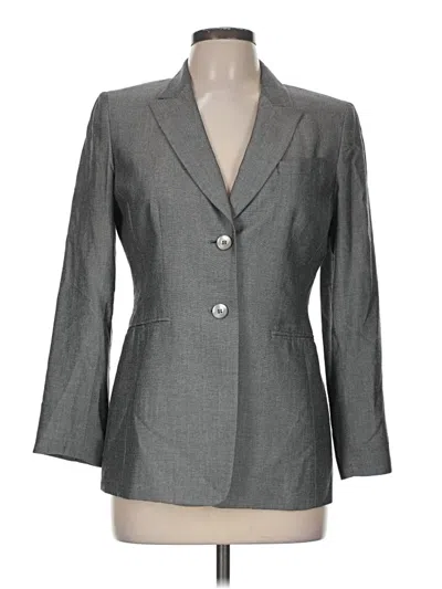 Pre-owned Kasper Blazer Jacket In Gray