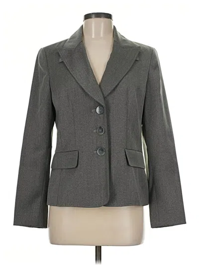 Pre-owned Kasper Blazer Jacket In Gray