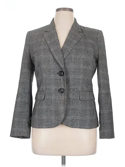 Pre-owned Kasper Blazer Jacket In Gray
