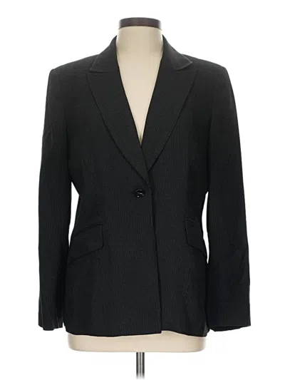 Pre-owned Kasper Blazer Jacket In Gray