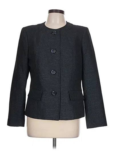 Pre-owned Kasper Blazer Jacket In Gray
