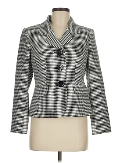 Pre-owned Kasper Blazer Jacket In Gray
