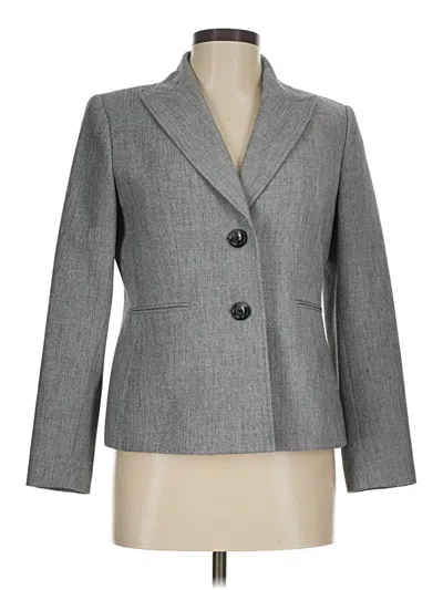 Pre-owned Kasper Blazer Jacket In Gray