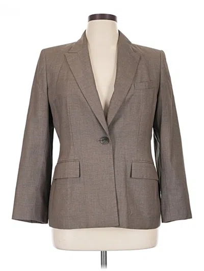 Pre-owned Kasper Blazer Jacket In Gray
