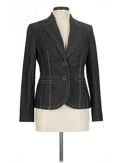 Pre-owned Kasper Blazer Jacket In Gray
