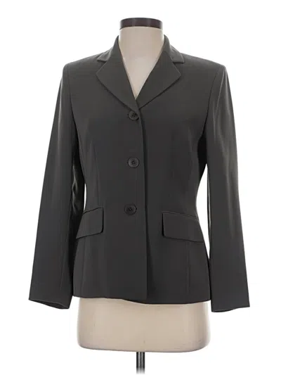 Pre-owned Kasper Blazer Jacket In Gray