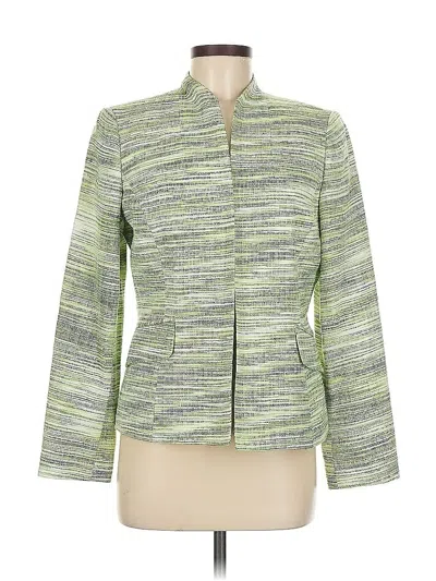 Pre-owned Kasper Blazer Jacket In Green
