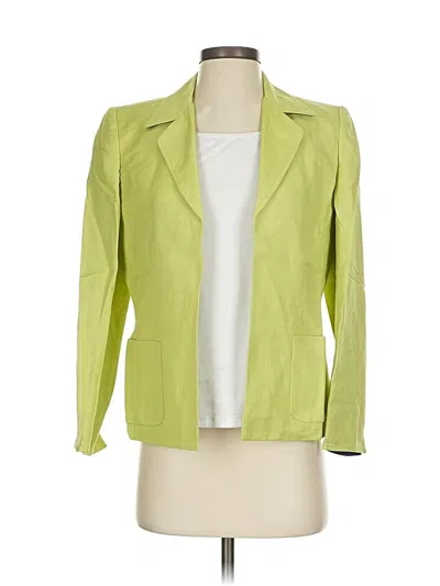 Pre-owned Kasper Blazer Jacket In Green