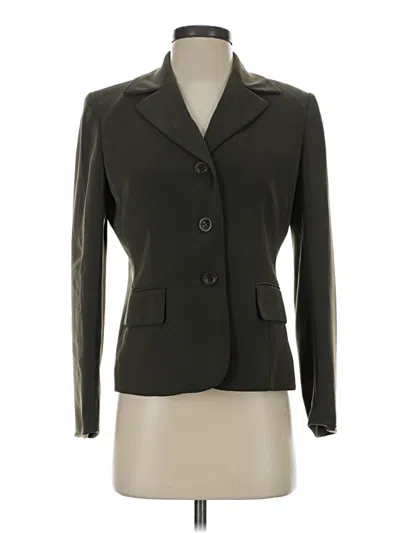 Pre-owned Kasper Blazer Jacket In Green