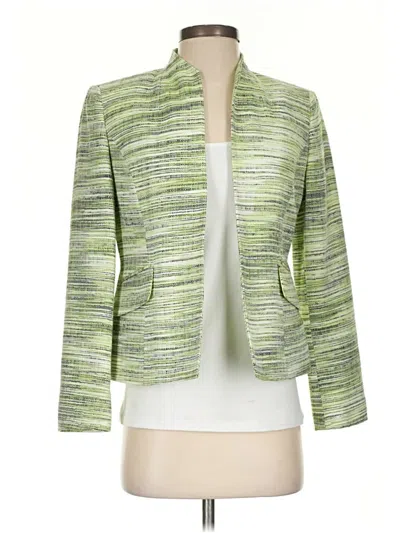 Pre-owned Kasper Blazer Jacket In Green