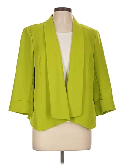 Pre-owned Kasper Blazer Jacket In Green