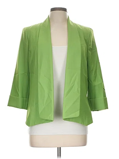 Pre-owned Kasper Blazer Jacket In Green
