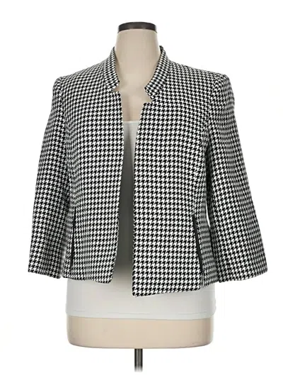Pre-owned Kasper Blazer Jacket In Ivory