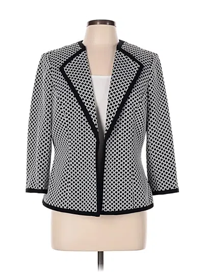 Pre-owned Kasper Blazer Jacket In Ivory