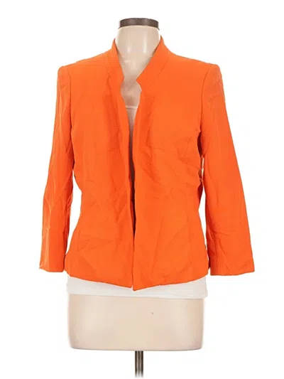 Pre-owned Kasper Blazer Jacket In Orange