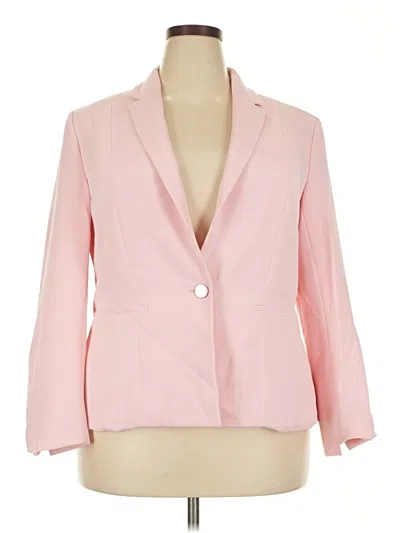 Pre-owned Kasper Blazer Jacket In Pink