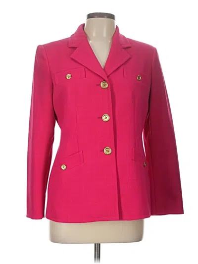 Pre-owned Kasper Blazer Jacket In Pink