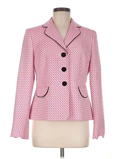 Pre-owned Kasper Blazer Jacket In Pink
