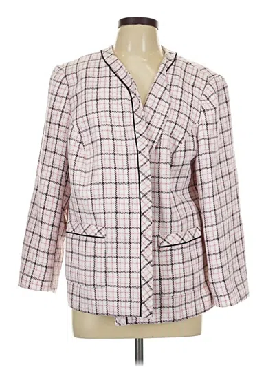 Pre-owned Kasper Blazer Jacket In Pink