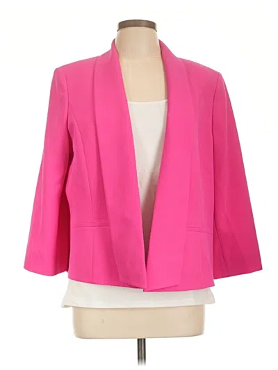 Pre-owned Kasper Blazer Jacket In Pink