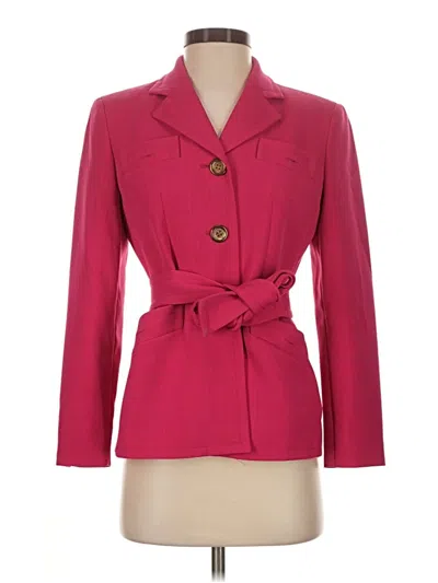 Pre-owned Kasper Blazer Jacket In Pink