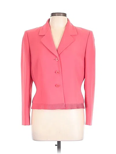 Pre-owned Kasper Blazer Jacket In Pink