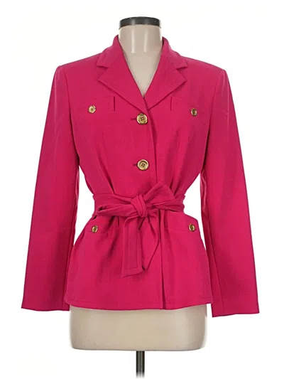 Pre-owned Kasper Blazer Jacket In Pink