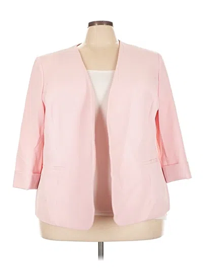 Pre-owned Kasper Blazer Jacket In Pink