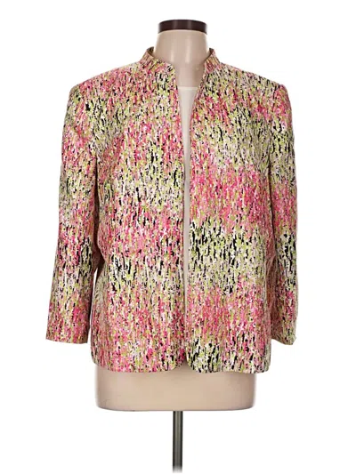 Pre-owned Kasper Blazer Jacket In Pink