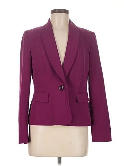 Pre-owned Kasper Blazer Jacket In Purple