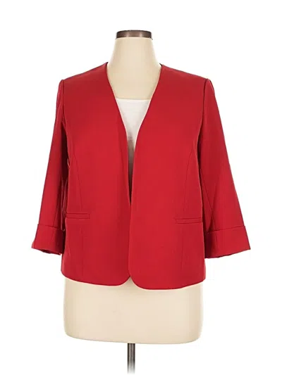 Pre-owned Kasper Blazer Jacket In Red
