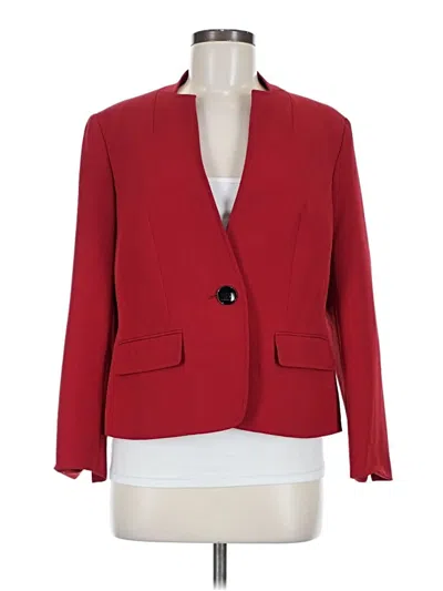Pre-owned Kasper Blazer Jacket In Red