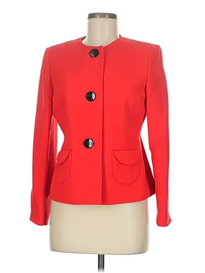 Pre-owned Kasper Blazer Jacket In Red
