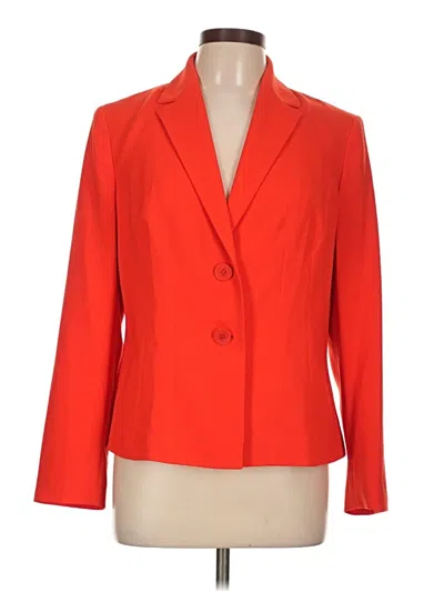 Pre-owned Kasper Blazer Jacket In Red