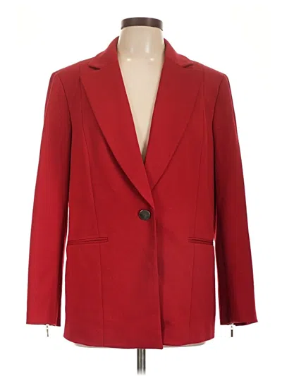Pre-owned Kasper Blazer Jacket In Red