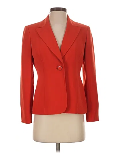 Pre-owned Kasper Blazer Jacket In Red