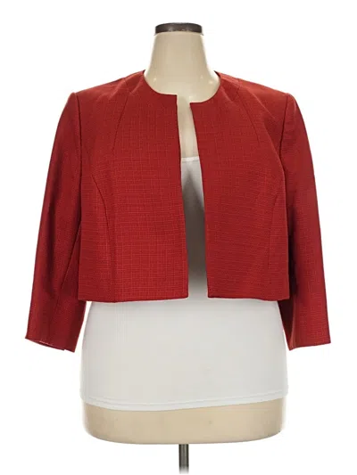 Pre-owned Kasper Blazer Jacket In Red