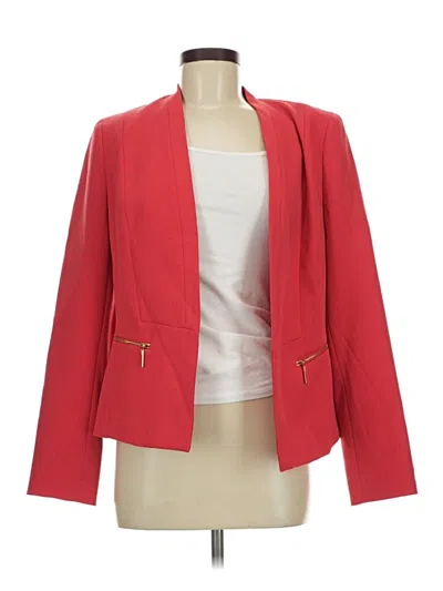 Pre-owned Kasper Blazer Jacket In Red