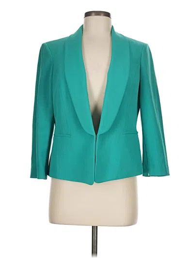 Pre-owned Kasper Blazer Jacket In Teal